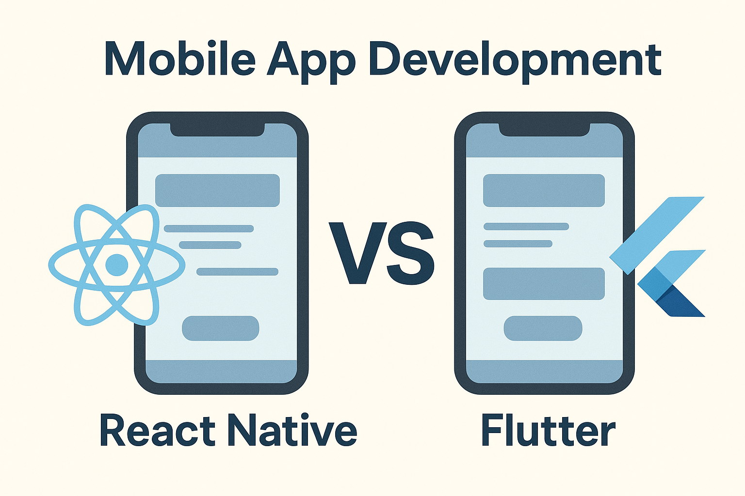Mobile App Development: React Native vs Flutter